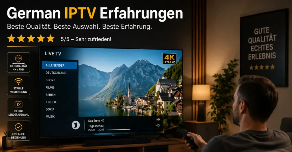 German IPTV Erfahrungen