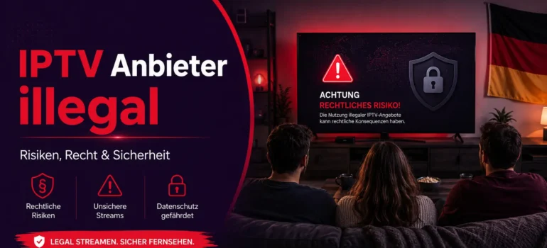 IPTV Anbieter illegal