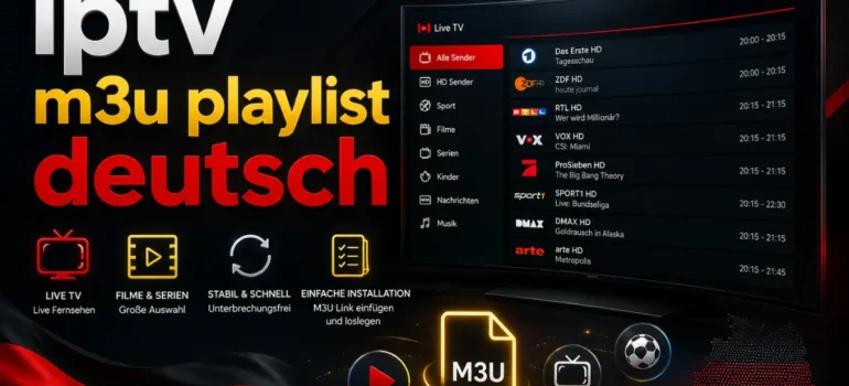 IPTV M3U Playlist Deutsch